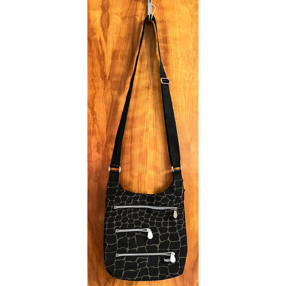 Baggalini Animal Print Shoulder Bag